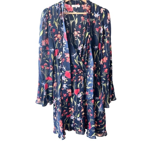 Parker Floral Mini Dress - Picture 1 of 7